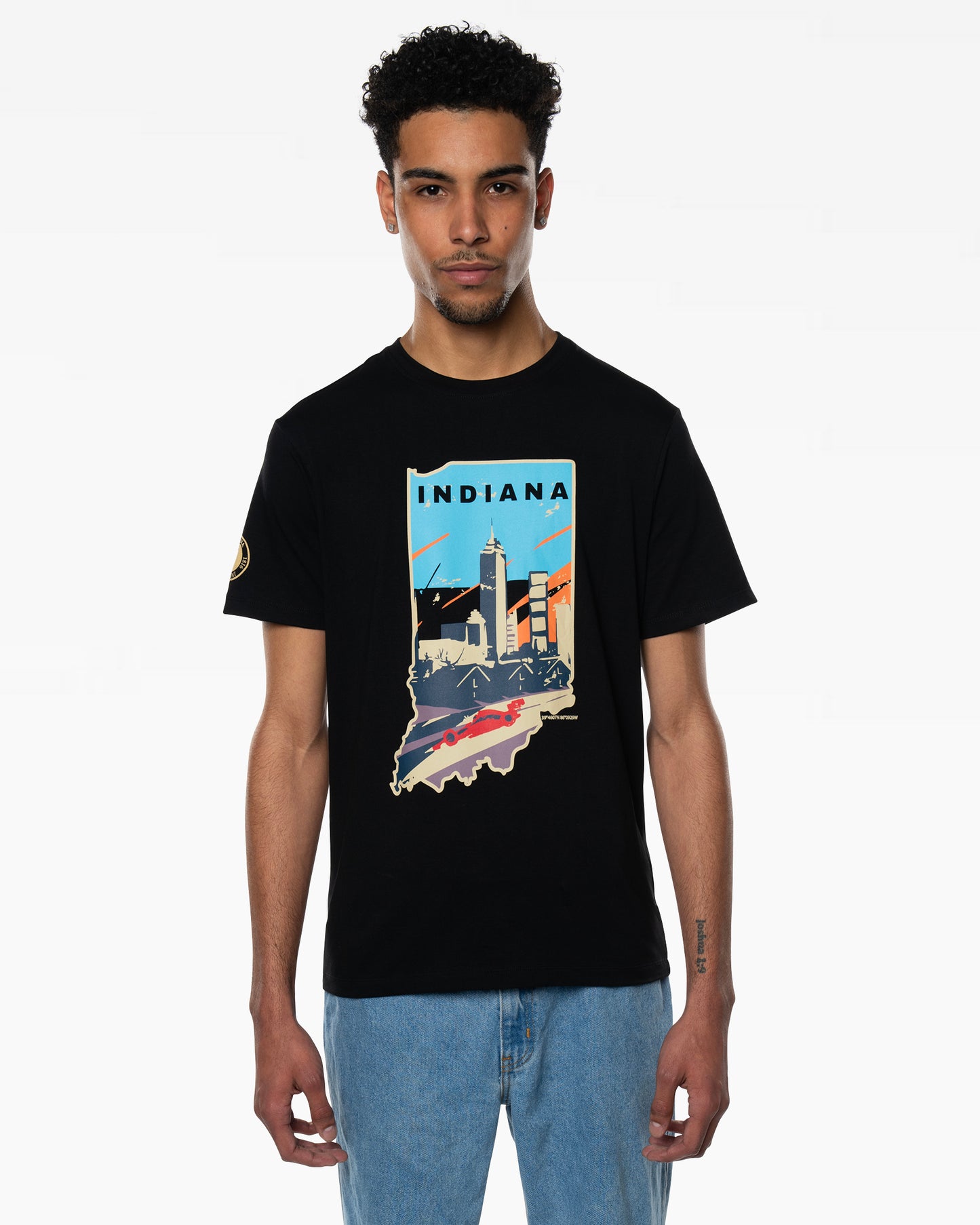 Indiana Black Tee