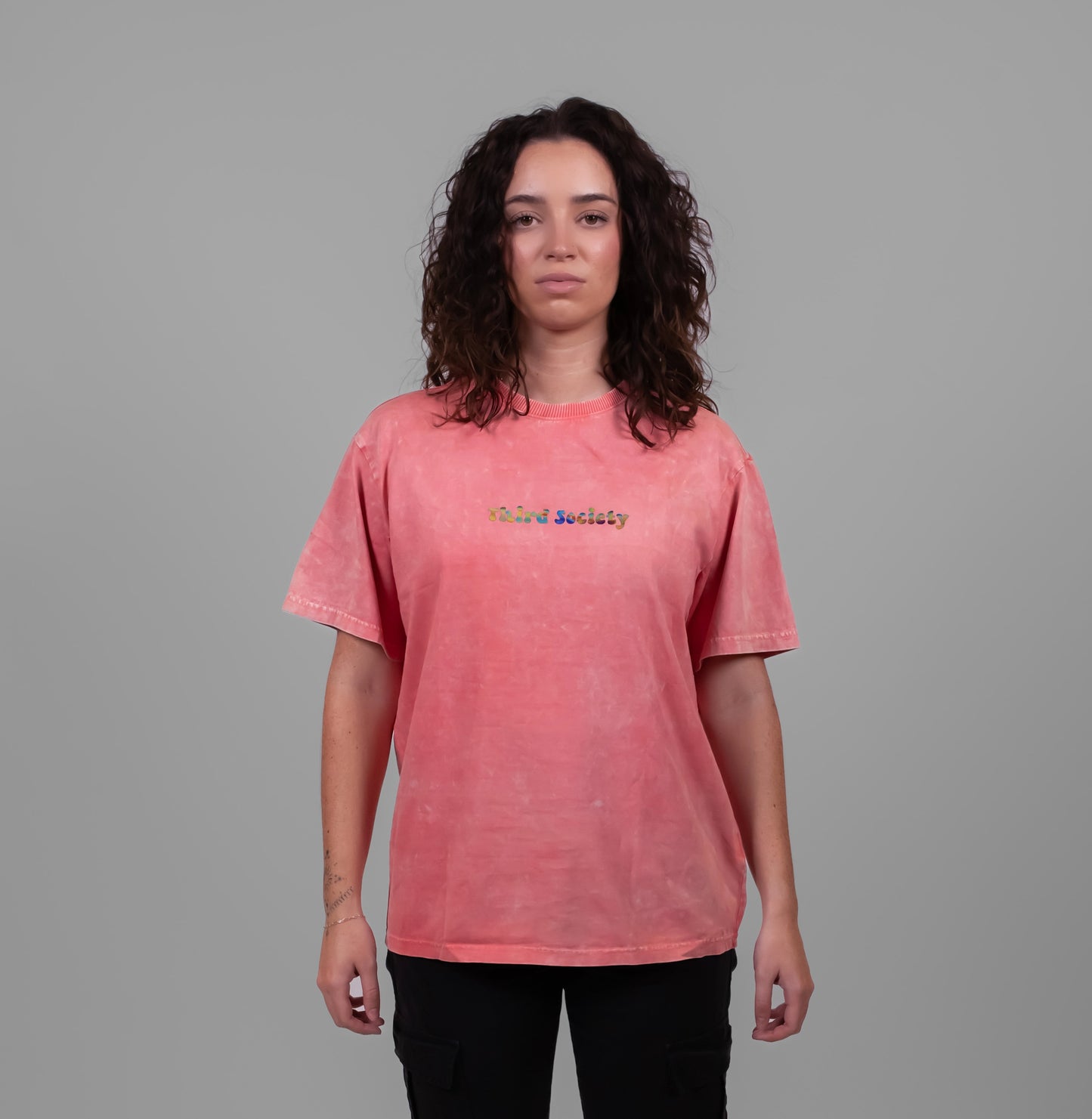 WOMEN THIRD SOCIETY PINK T-SHIRT