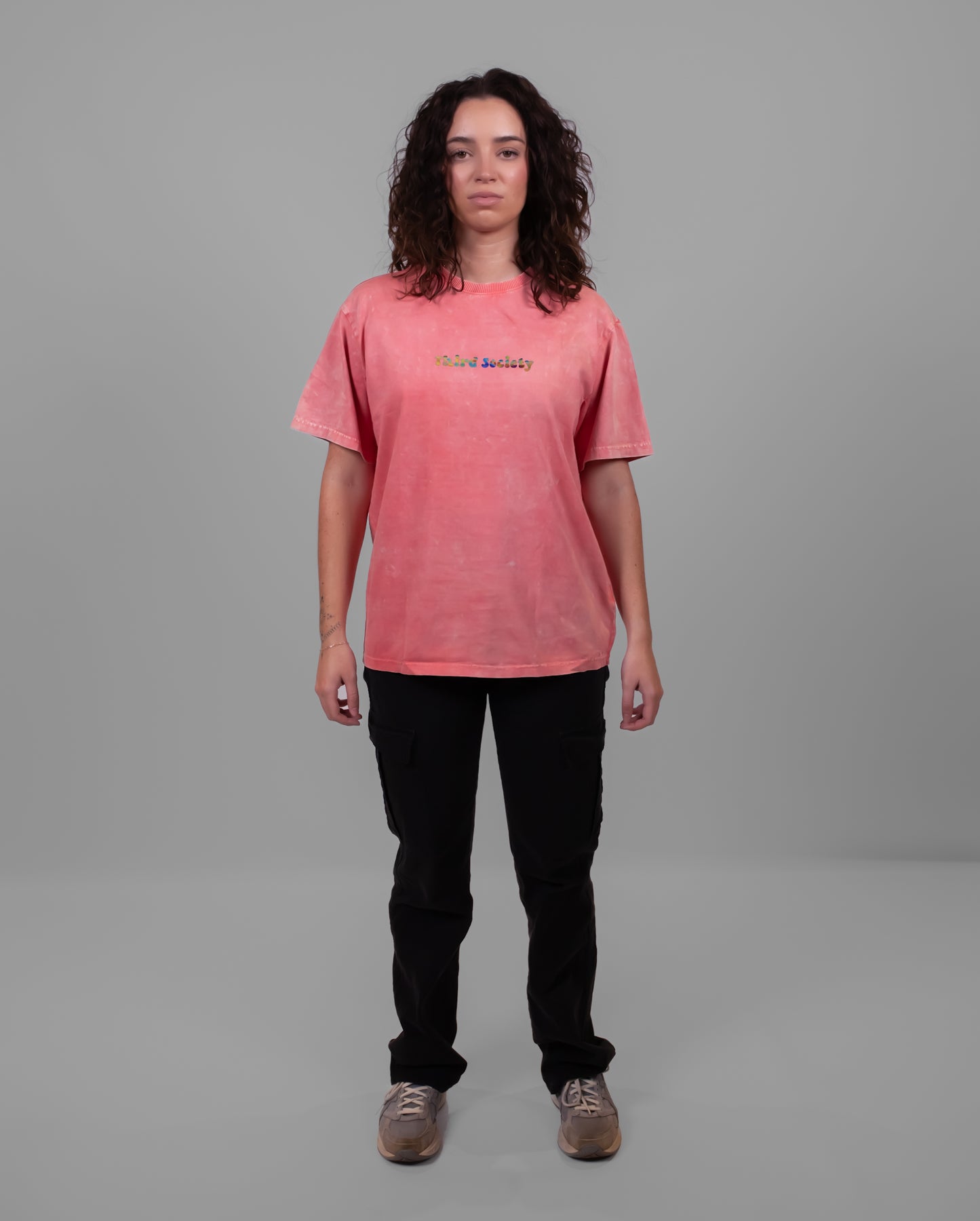 WOMEN THIRD SOCIETY PINK T-SHIRT