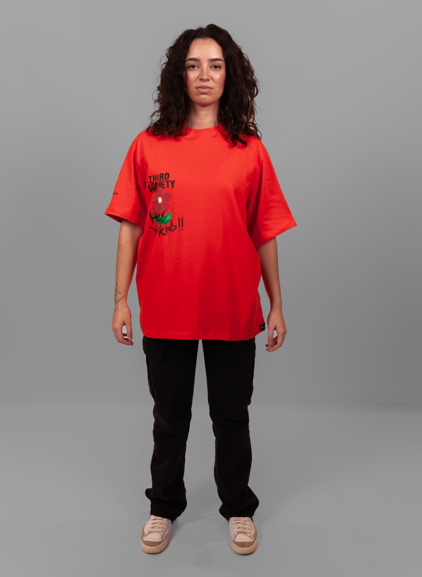 WOMEN THIRD SOCIETY RED T-SHIRT