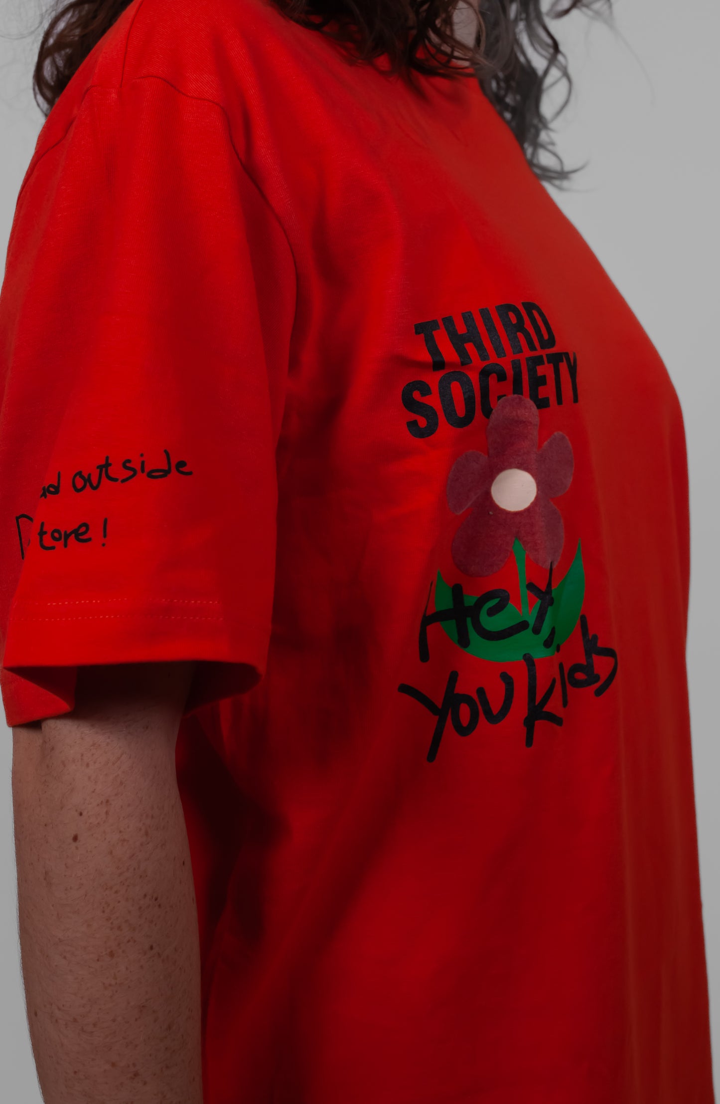 WOMEN THIRD SOCIETY RED T-SHIRT