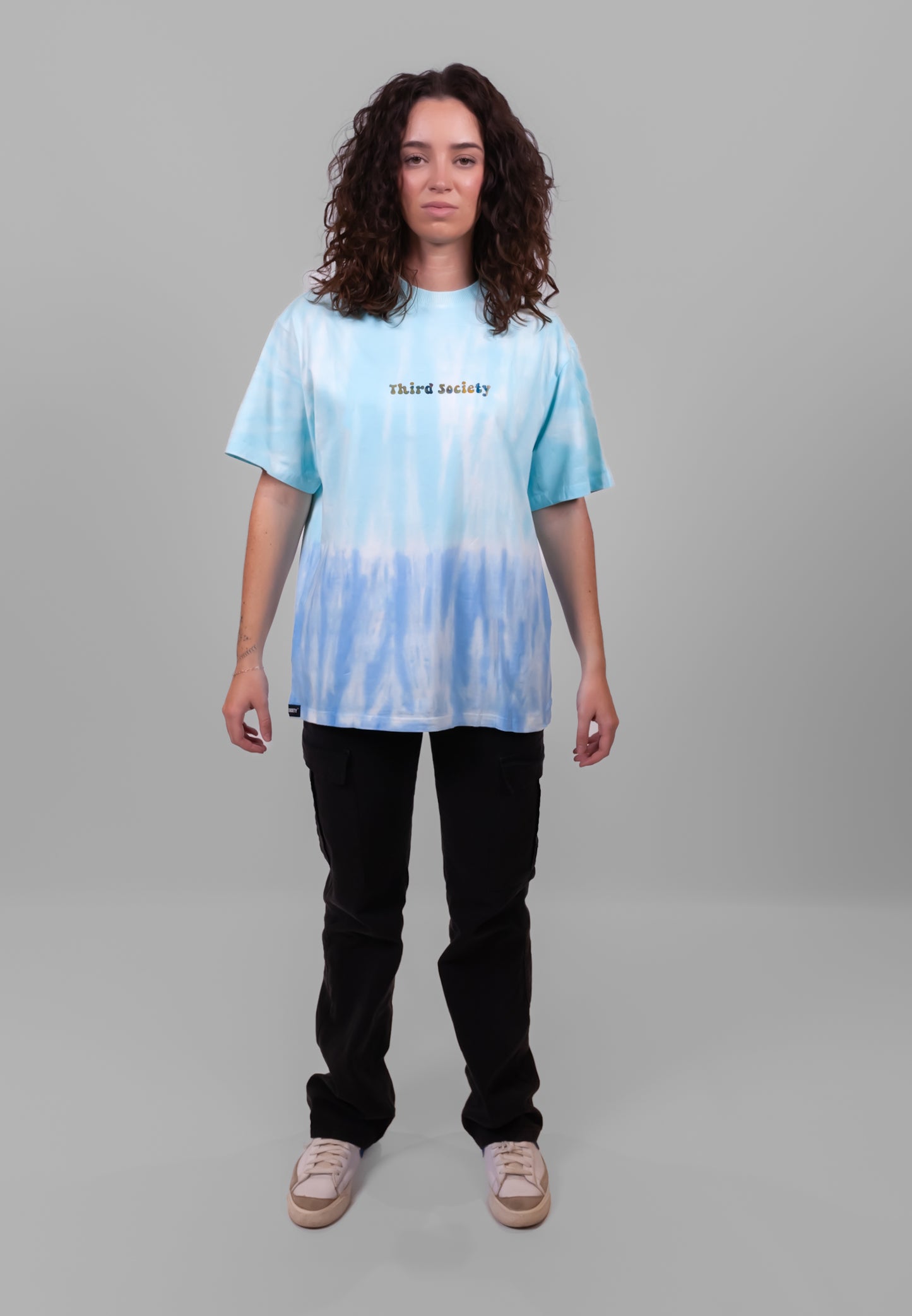 WOMEN THIRD SOCIETY BLUE T-SHIRT