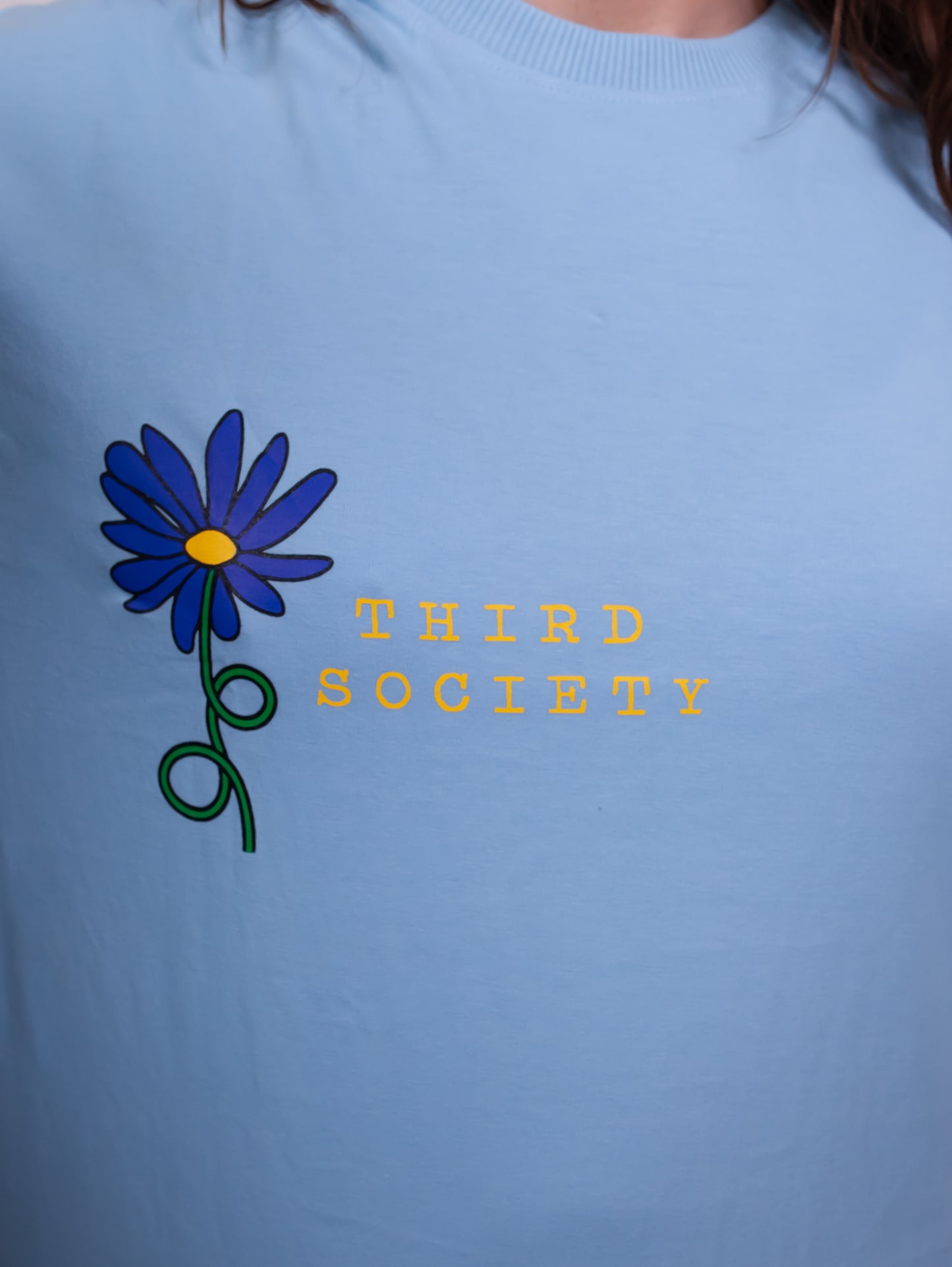 WOMEN FLOWER PRINT T-SHIRT