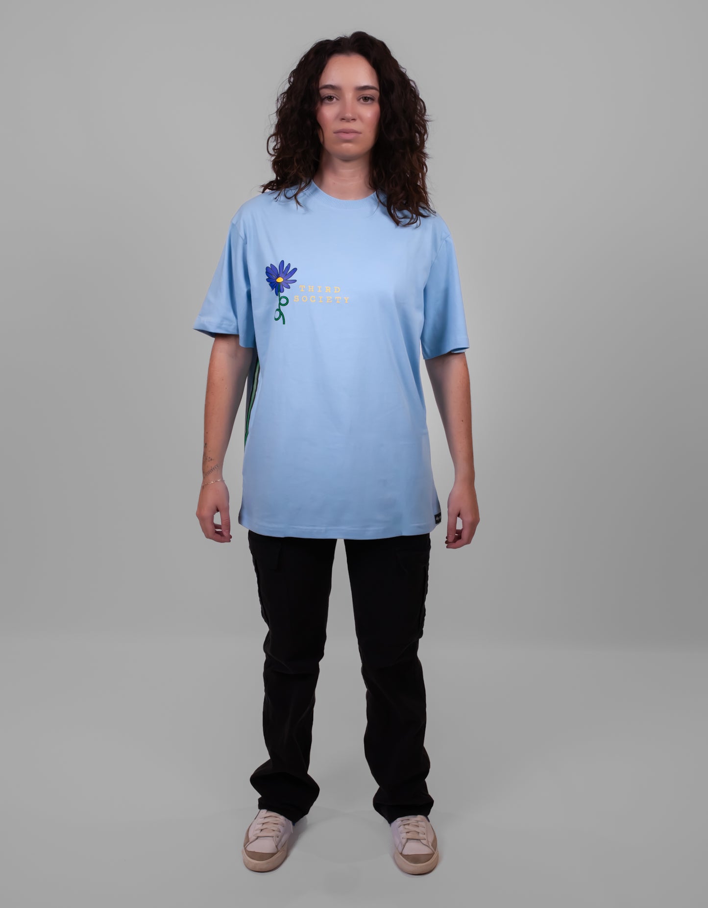 WOMEN FLOWER PRINT T-SHIRT