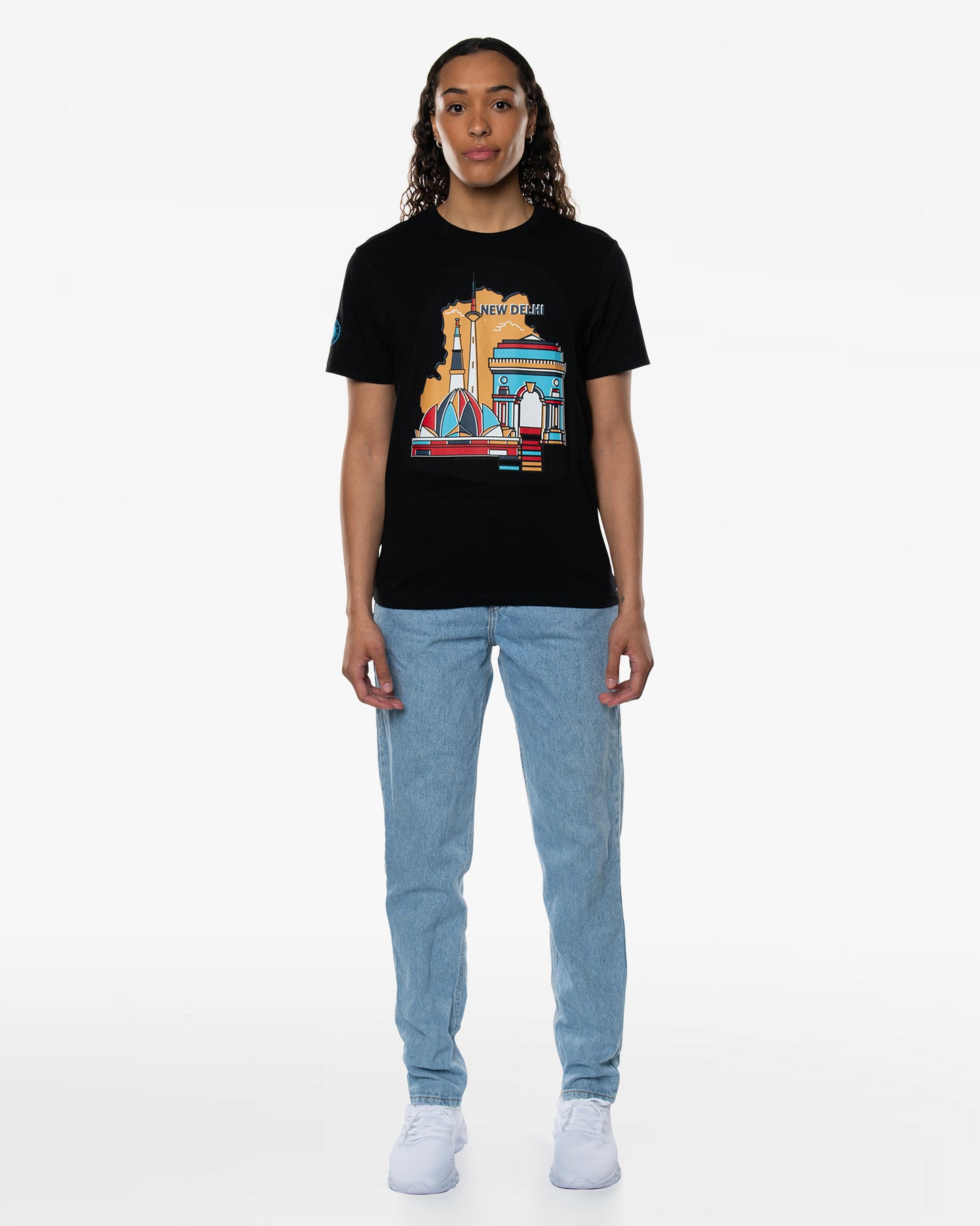 New Delhi Tee - Black