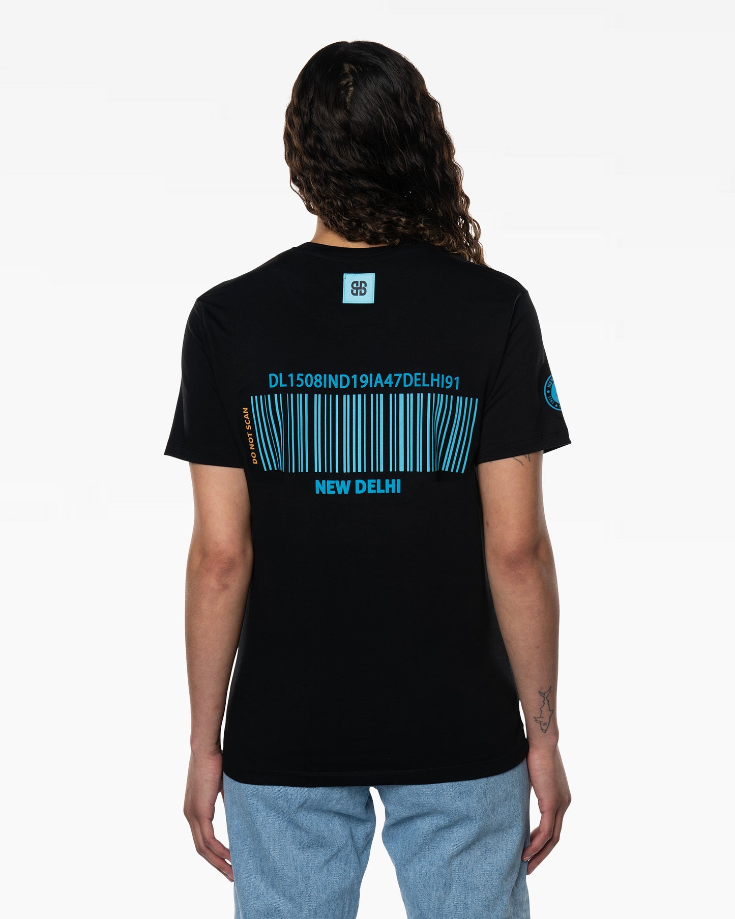 New Delhi Tee - Black