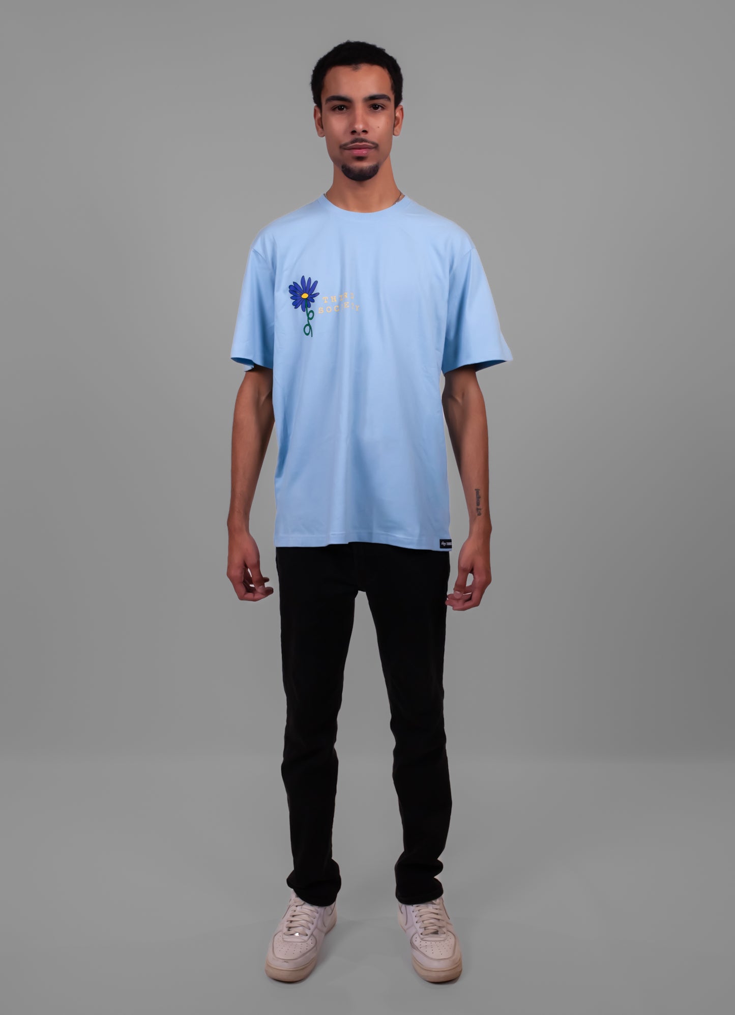FLOWER PRINT T-SHIRT