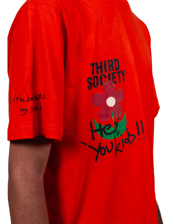 THIRD SOCIETY RED T-SHIRT