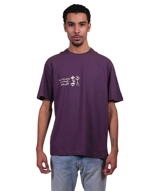PLUM PERFECT DOODLE T-SHIRT