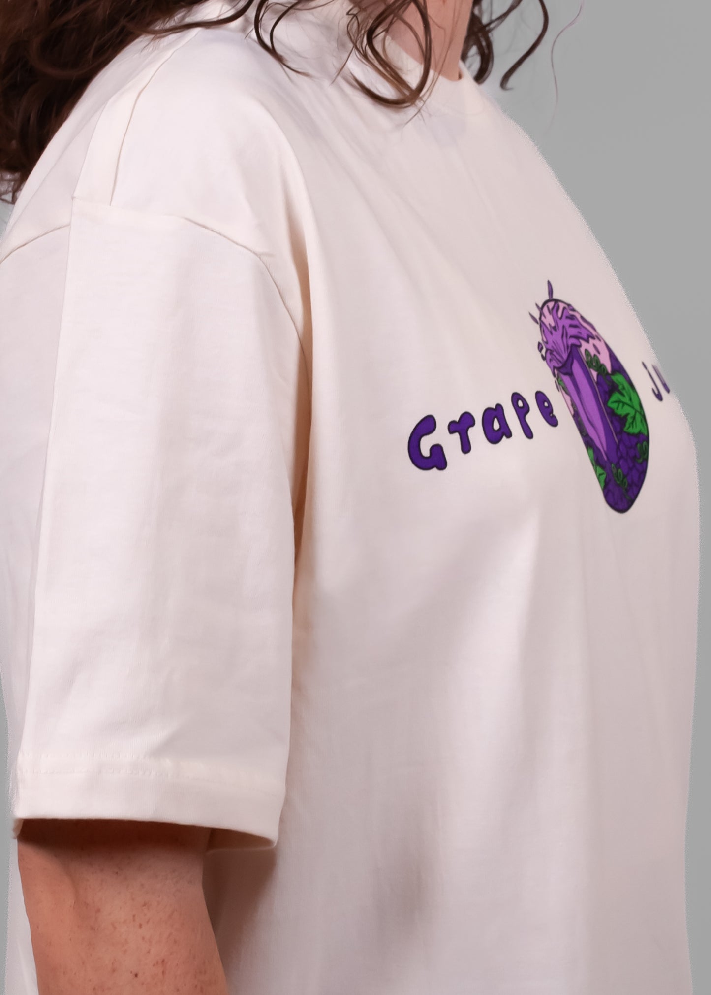 WOMEN GRAPE JUICE T-SHIRT