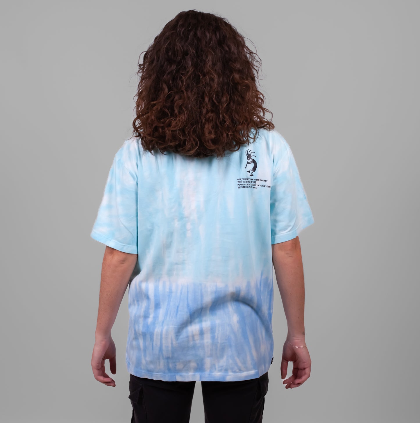 WOMEN THIRD SOCIETY BLUE T-SHIRT